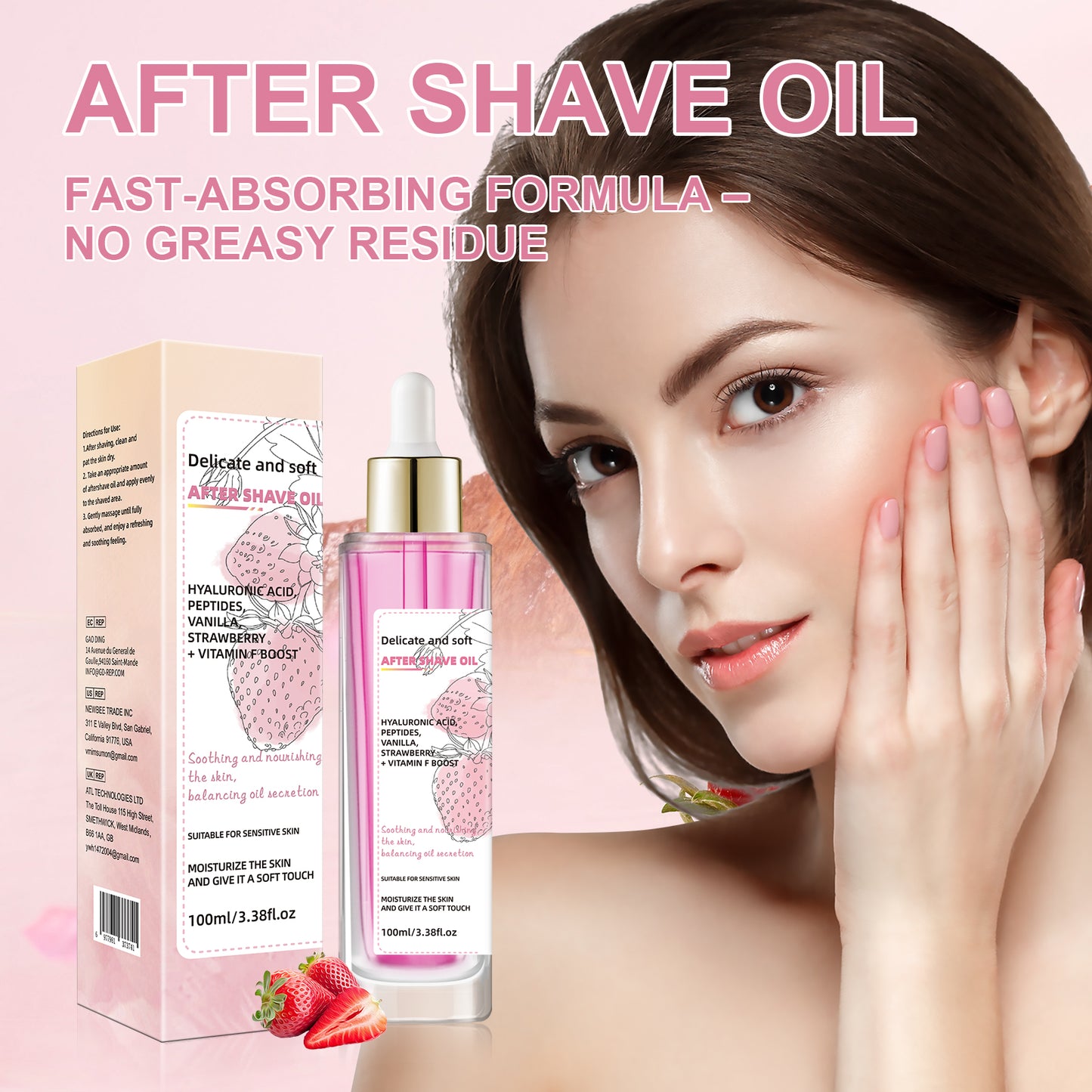 Luxury After Shave Oil for Women & Men | Soft Serve Texture, Soothing & Hydrating Post Shave Treatment to Prevent Ingrown Hair for Smooth, Irritation-Free Skin