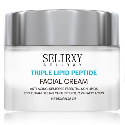 Skin Fix Barrier Triple Lipid-Peptide Face Cream, Anti Aging Moisturizer for Face, Skin Care Facial Moisturizer for All Skin Types, Glow, Smooth and Firm Skin