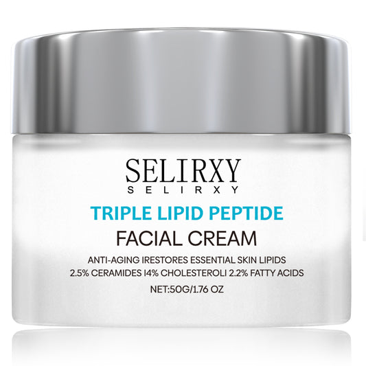Skin Fix Barrier Triple Lipid-Peptide Face Cream, Anti Aging Moisturizer for Face, Skin Care Facial Moisturizer for All Skin Types, Glow, Smooth and Firm Skin