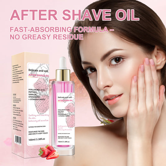 Luxury After Shave Oil for Women & Men | Soft Serve Texture, Soothing & Hydrating Post Shave Treatment to Prevent Ingrown Hair for Smooth, Irritation-Free Skin