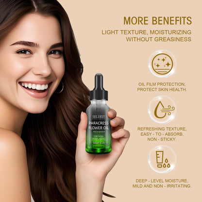 Paracress Facial Oil - 100% Natural Helichrysum Essential Oil for Anti-Aging, Moisturizing, Wrinkle Reduction, & Skin Firming | Face Oil for Women Hydration & Skin Glow | 1 fl. oz