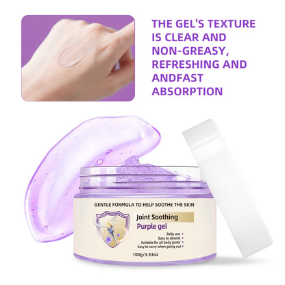 Joint Pain Gel Purple Gel Moisturizing Cream for Knees, Neck, Feet, Hand Whole Body