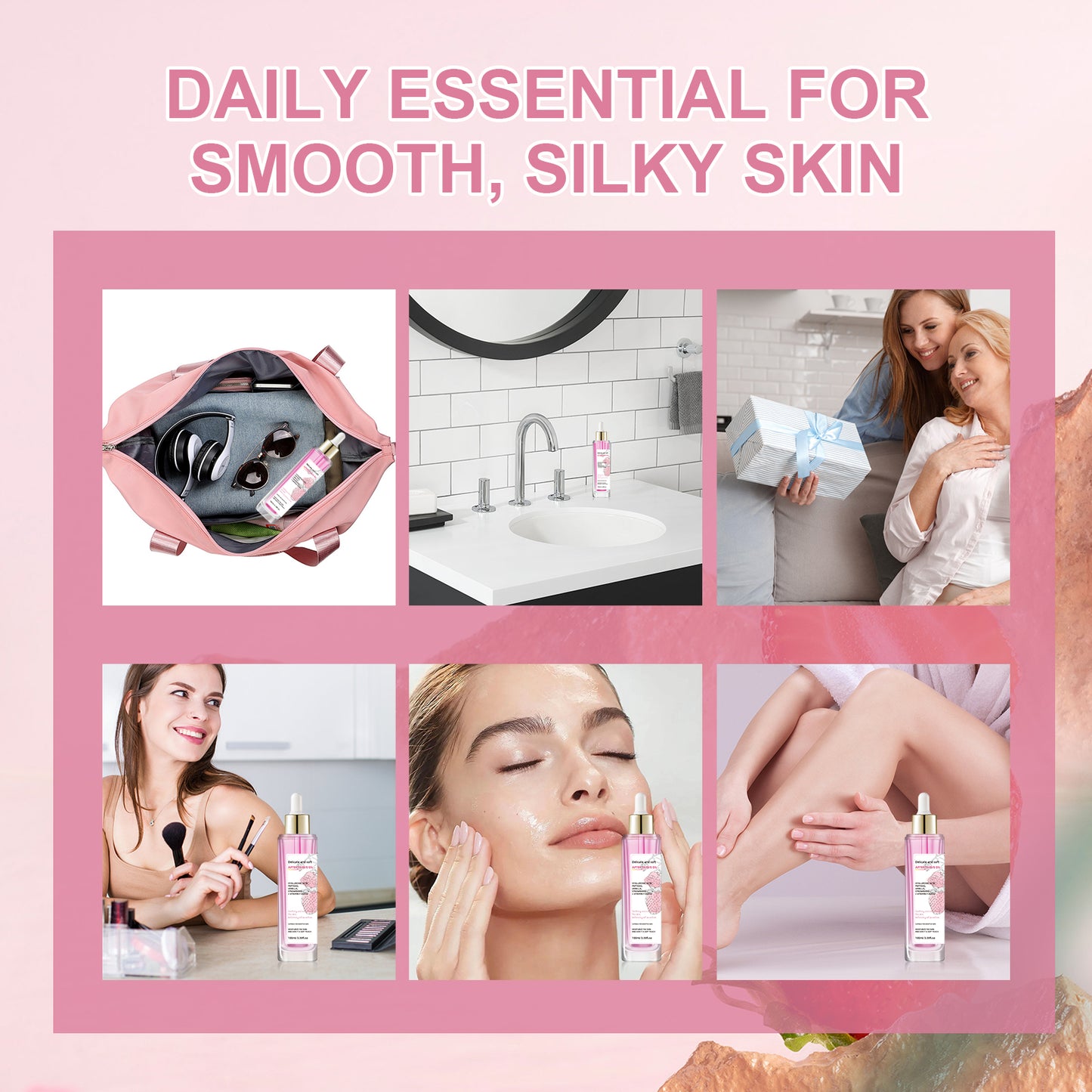 Luxury After Shave Oil for Women & Men | Soft Serve Texture, Soothing & Hydrating Post Shave Treatment to Prevent Ingrown Hair for Smooth, Irritation-Free Skin