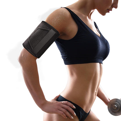 Women's Arm Trimmers for Flabby Arms, 2 Pack Sauna Arm Shaper Compression Sleeves, Slimming Sweat Bands for Workout, Toning & Fat Burning Support, Adjustable Arm Slimmers for Women Gym Fitness