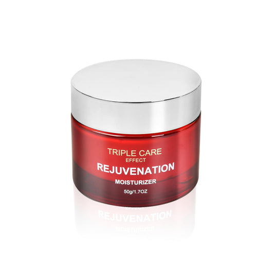 Triple Power Anti-Aging Moisturizer – Retinol, Hyaluronic Acid, Vitamin C, Niacinamide – Wrinkle Reduction, Firming, Brightening & Deep Hydration for Younger-Looking Skin, 1.7 Oz