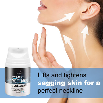 Advanced Retinol Night Cream with Peptides & Hyaluronic Acid – Anti-Aging Face Moisturizer for Fine Lines, Wrinkles & Dark Spots – Firming, Hydrating & Brightening Skincare, 1.7 fl oz