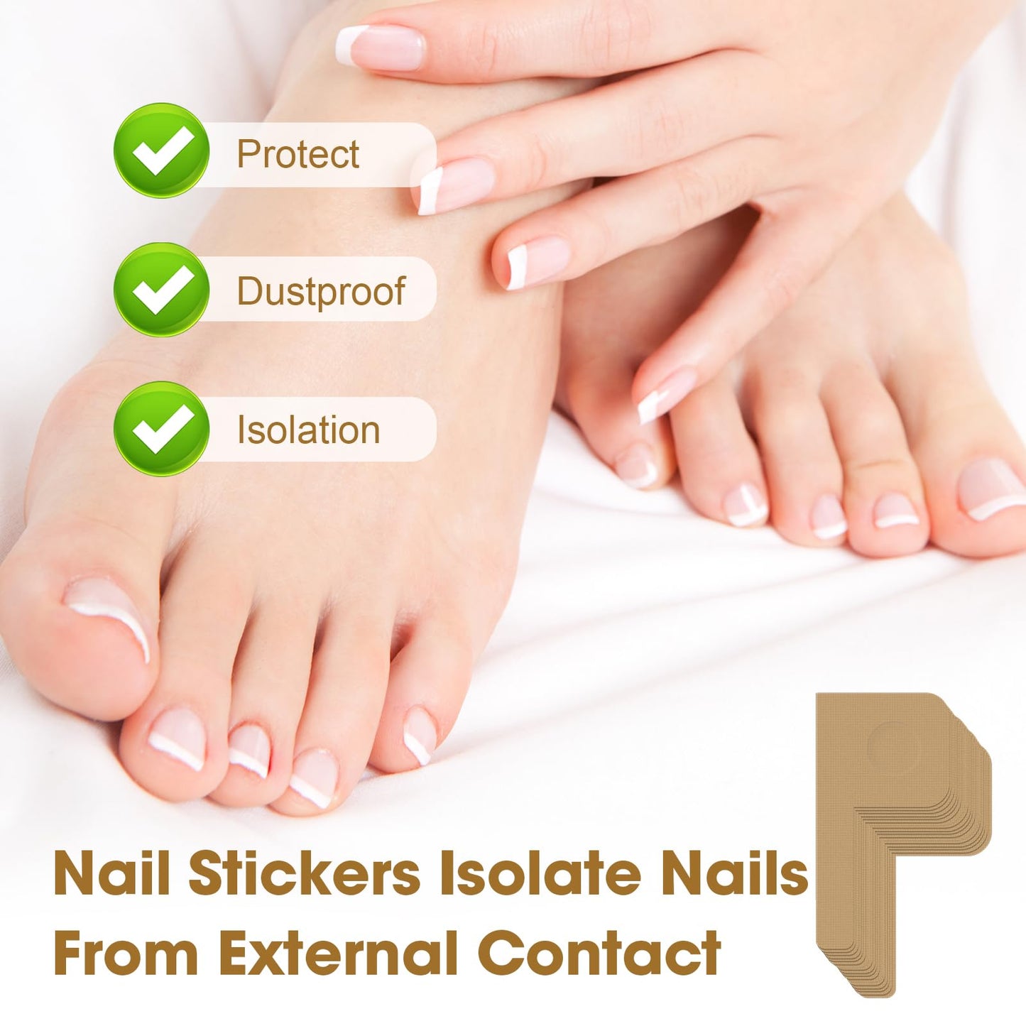Multi Purpose Nail Repair Patch, 15 Nail Stickers, Used for nail Dust Prevention, Preventing Fungal Infections, and Maintaining Healthy nail Appearance