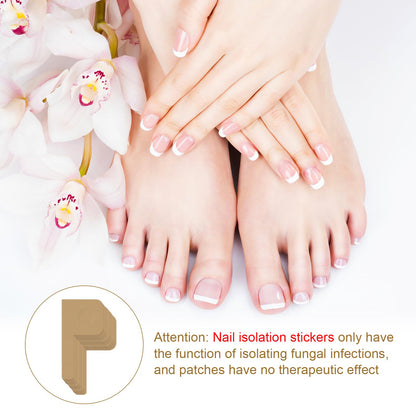 Multi Purpose Nail Repair Patch, 15 Nail Stickers, Used for nail Dust Prevention, Preventing Fungal Infections, and Maintaining Healthy nail Appearance